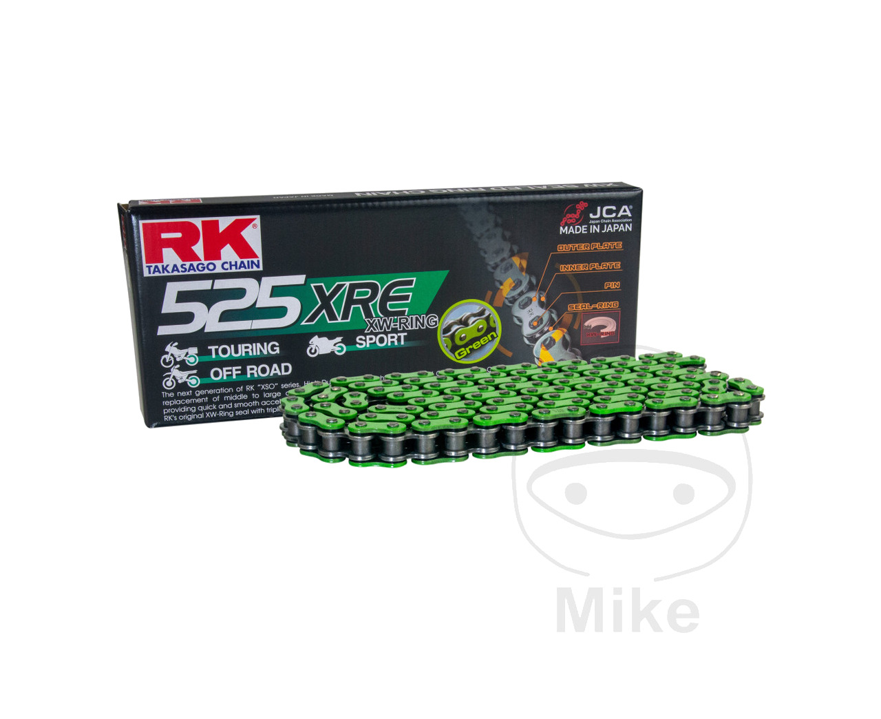 cadena abierta con enganche remache xw-ring 525xre