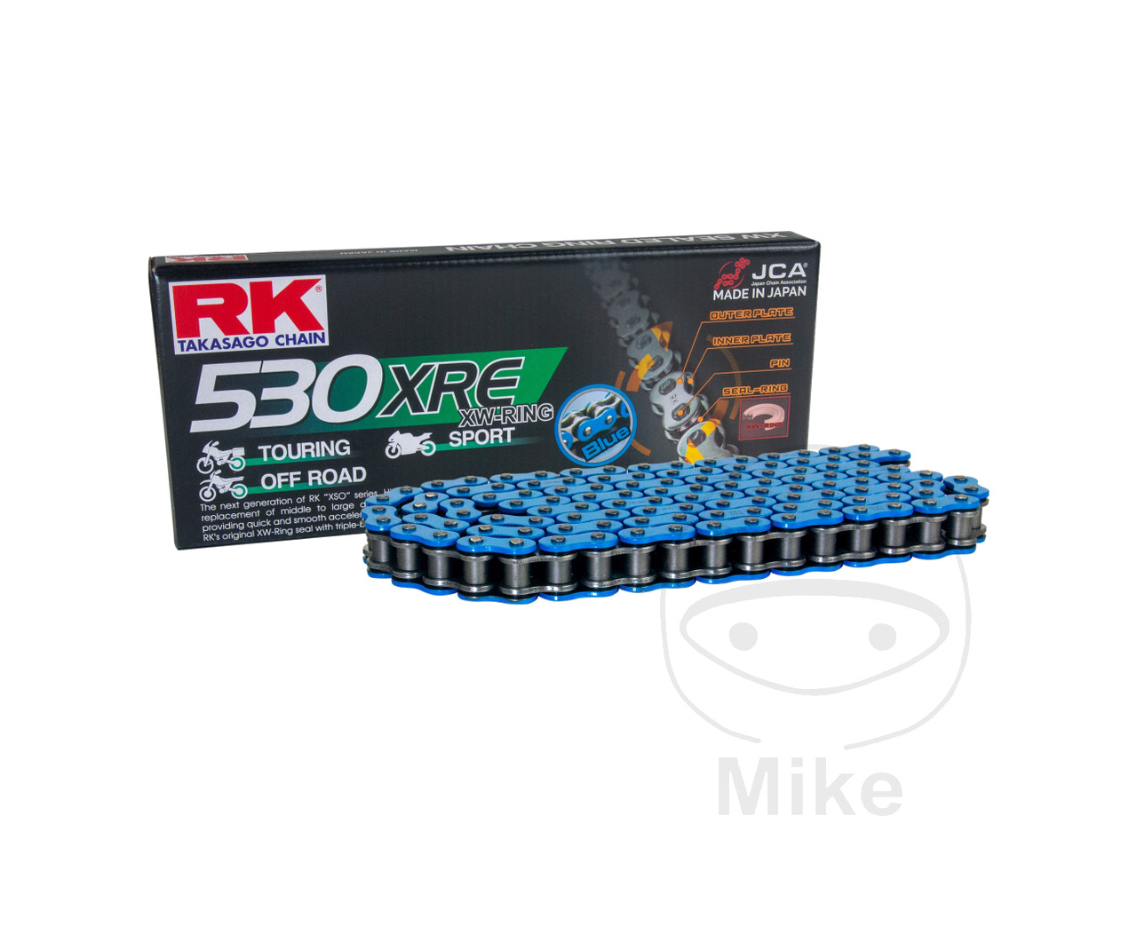 cadena abierta con enganche remache xw-ring 530xre