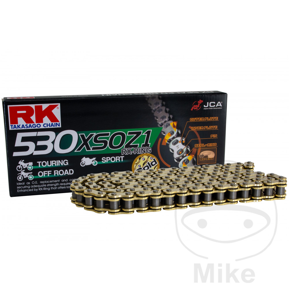 RK Offene Kette mit Niethaken X-RING G&G 530XSOZ1/100 - Bild 1 von 1