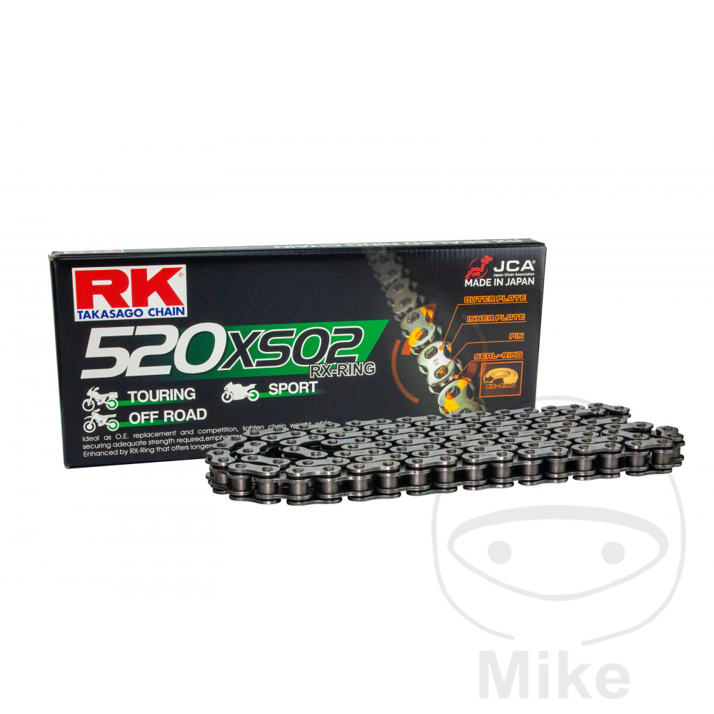 RK Open chain with rivet hook X-RING 520 XSO 2/116 - Picture 1 of 1
