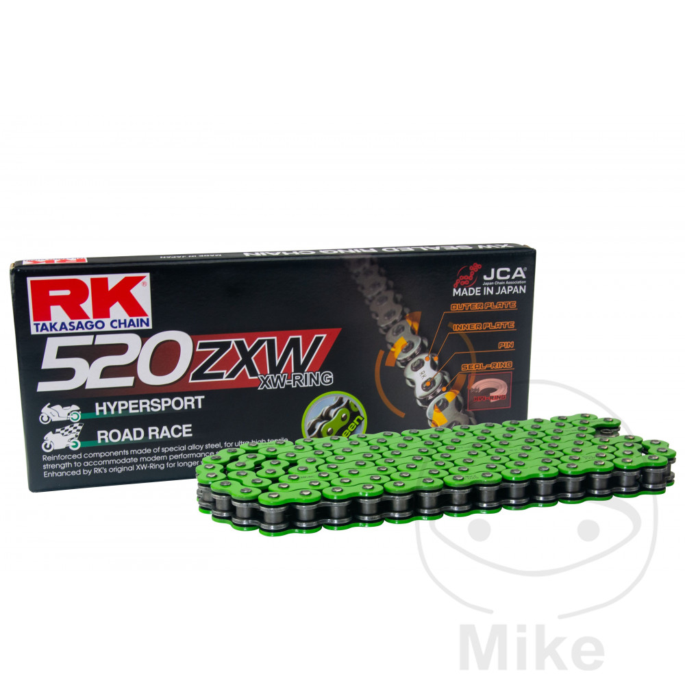 RK Open Chain with Rivet Hook XW RING 520ZXW/120 - Picture 1 of 1