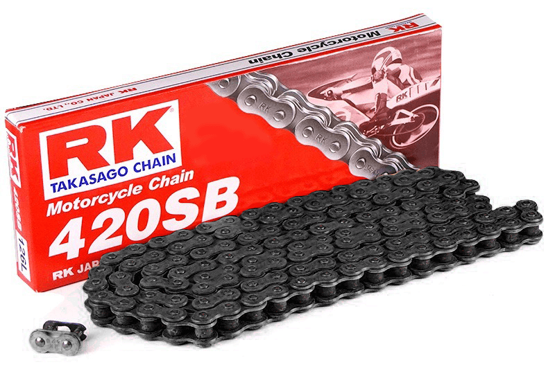 cadena de transmisión 420sb para carretera