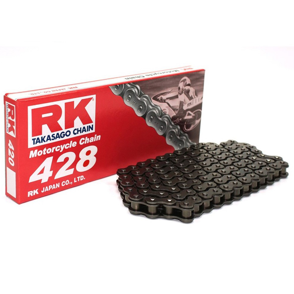 RK RK 428SB Road Duty Antriebskette und Schnappclip kompatibel mit APRILIA W4 75 - Bild 1 von 1