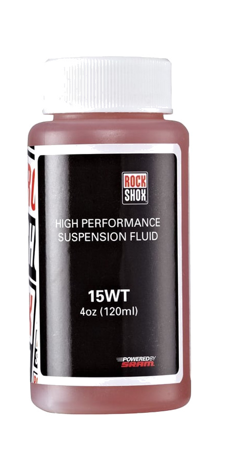 aceite para horquillas de bicicleta viscosidad media 15wt 120ml 1l