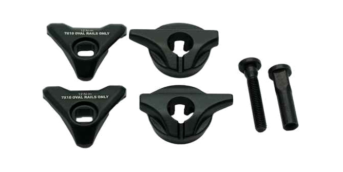 recambio placas para sillín ovalado reverb axs / xplr 10mm