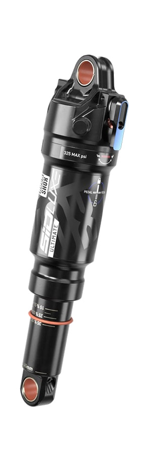 amortiguador y bloqueo de tres posiciones sidluxe ultimate lever 165x45 trunnion standard a2