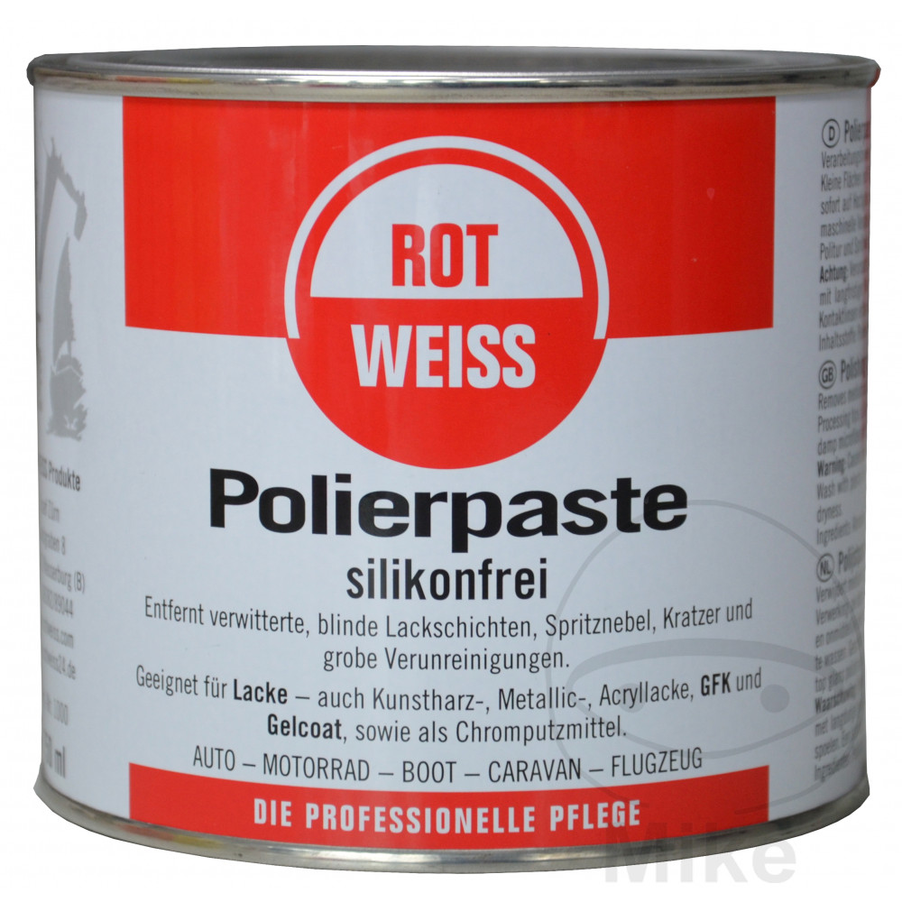 ROT-WEISS Polierpaste für den letzten Schliff 750 ML - Bild 1 von 1