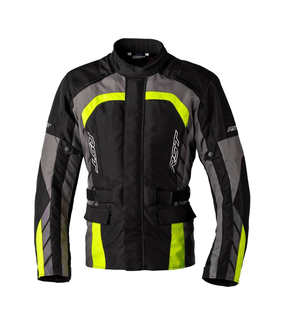 chaqueta textil de moto para hombre alpha 5 ce