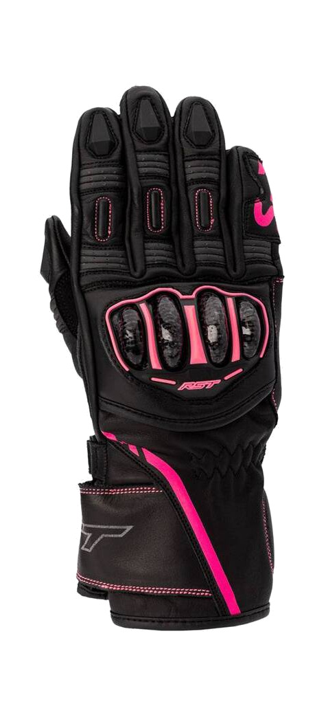 guantes moto con protecciones para mujer s-1 ce