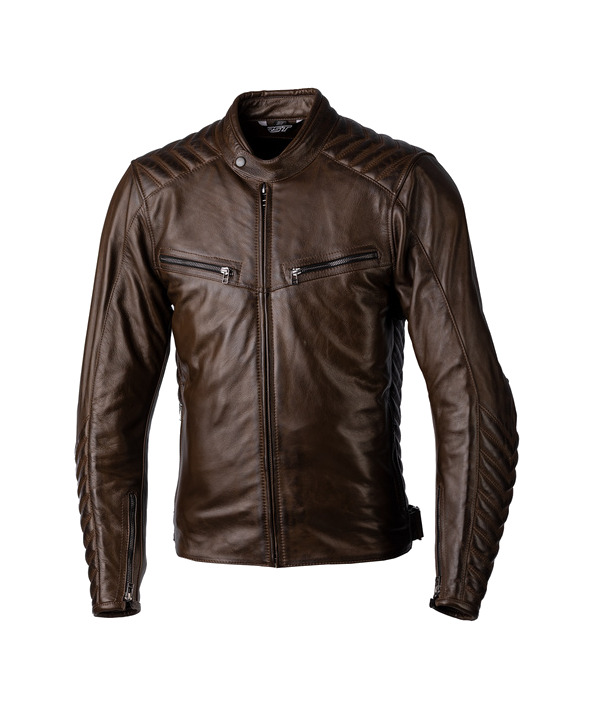 chaqueta de piel para hombre roadster 3 ce