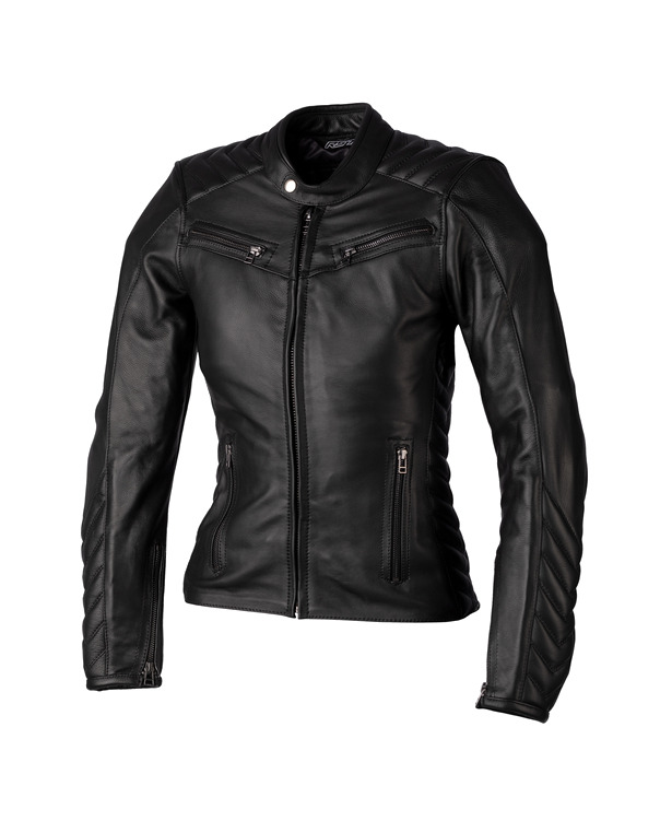 chaqueta de piel para mujer roadster 3 ce