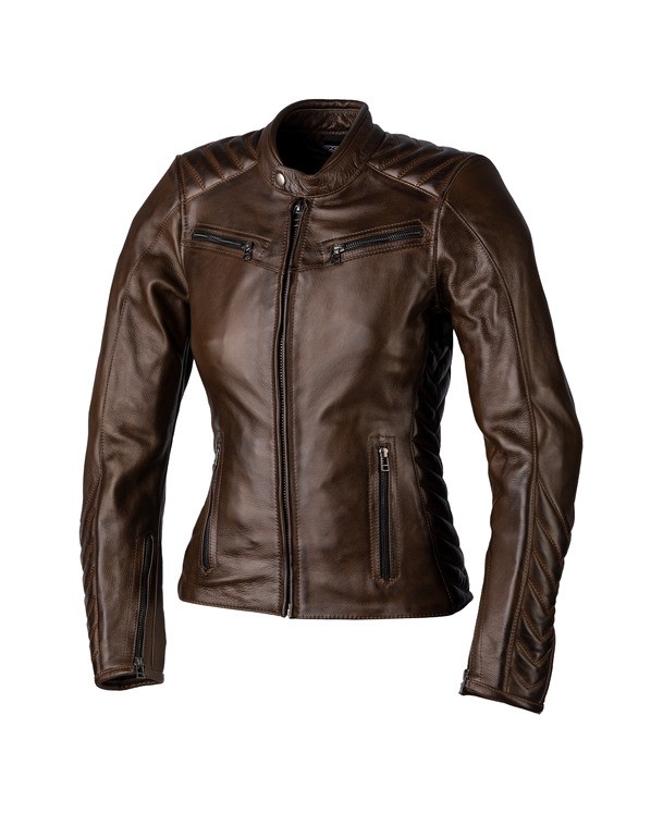 chaqueta de piel para mujer roadster 3 ce