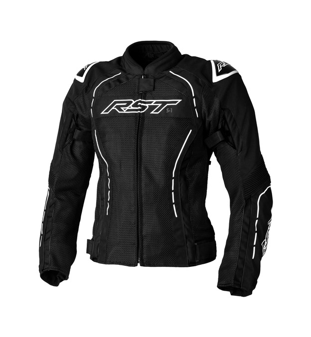 chaqueta textil moto perforada para mujer s1 mesh ce