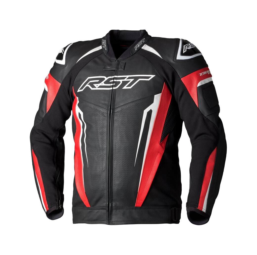 chaqueta de cuero para hombre tractech evo 5 ce
