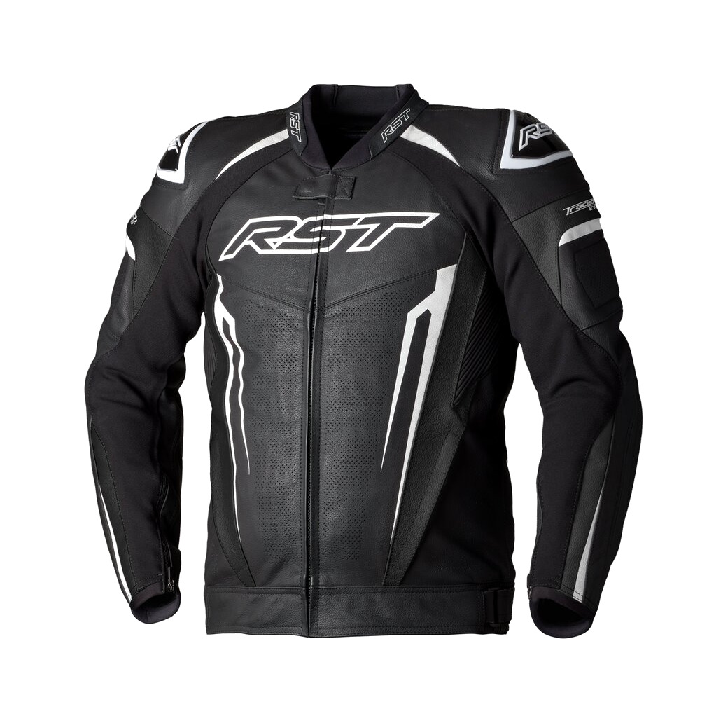 chaqueta de cuero para hombre tractech evo 5 ce