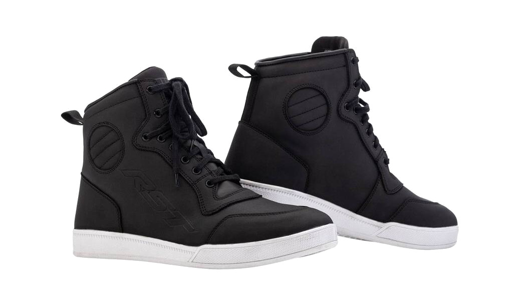 bota impermeable casual moto para mujer hitop ce