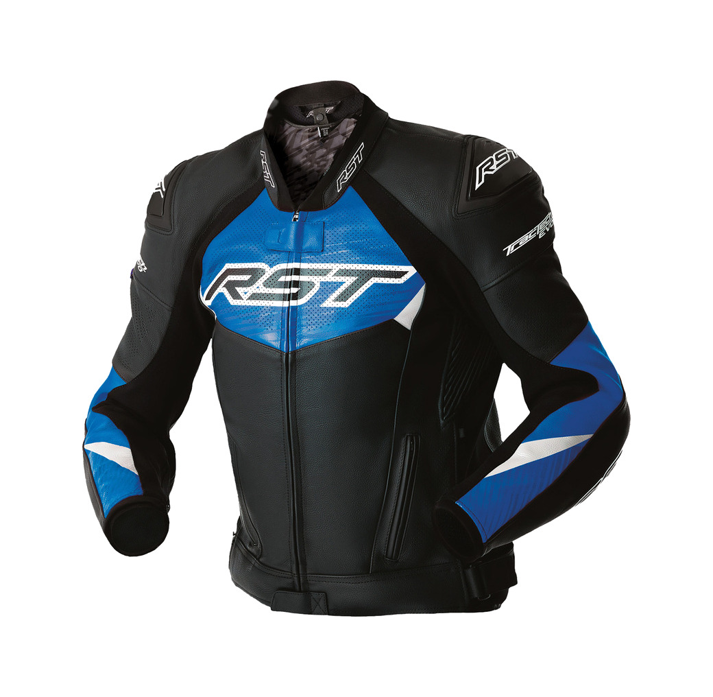 chaqueta de cuero tractech evo d3o