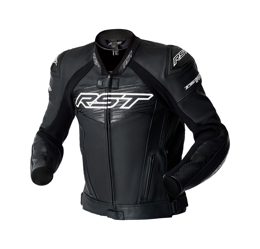 chaqueta de cuero tractech evo d3o