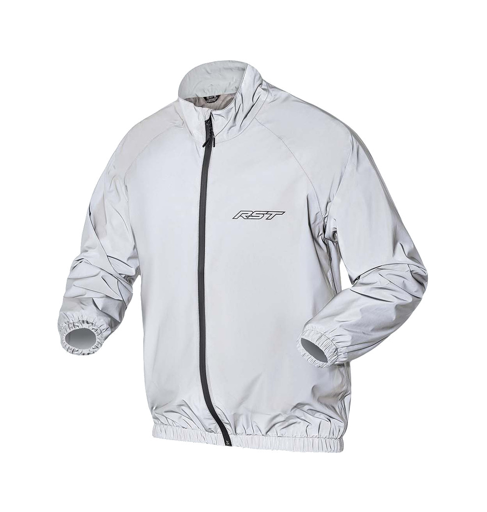 chaqueta impermeable reflectante night rider
