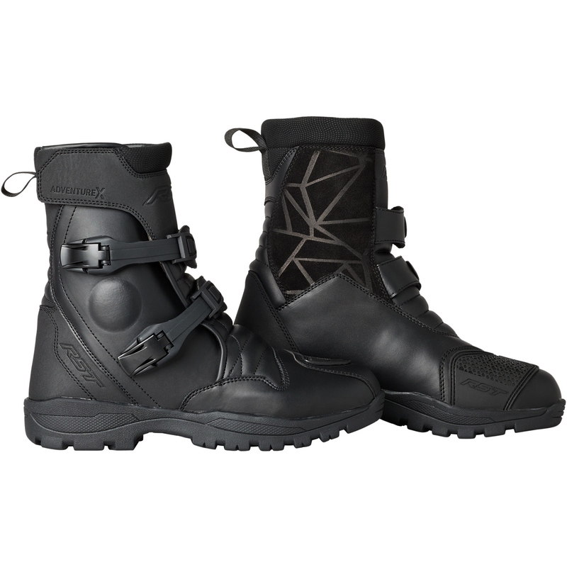 botas moto touring caña media hombre impermeables adv-x ce