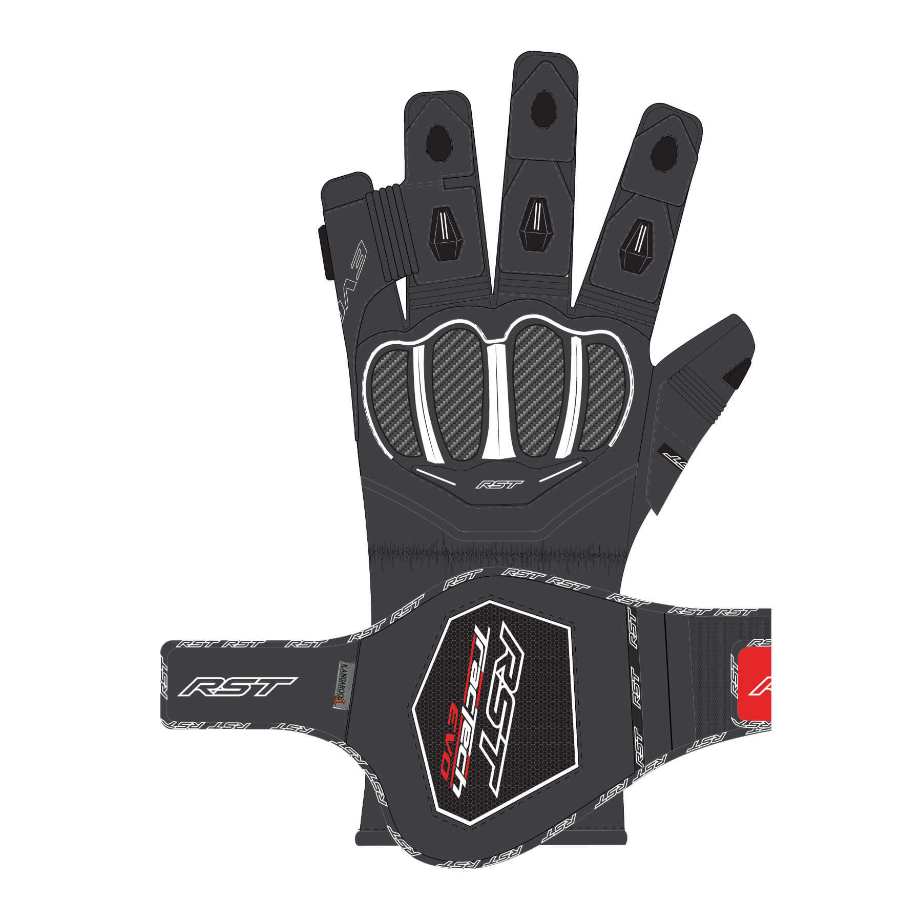 RST Guantes moto TRACTECH EVO 4 - Imagen 39 de 47