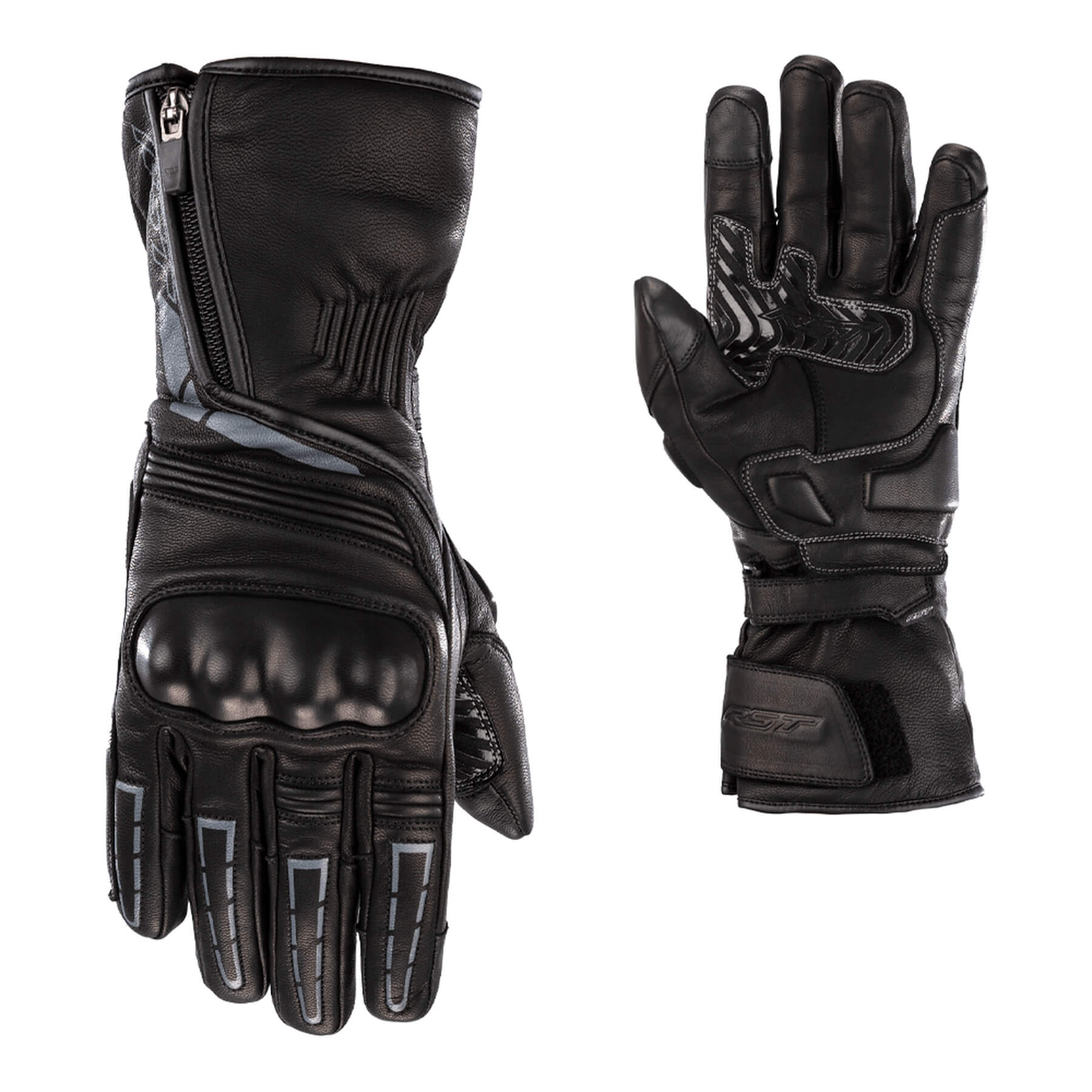 RST Motocicleta Guantes de Cuero STORM 2 WP - Imagen 15 de 15