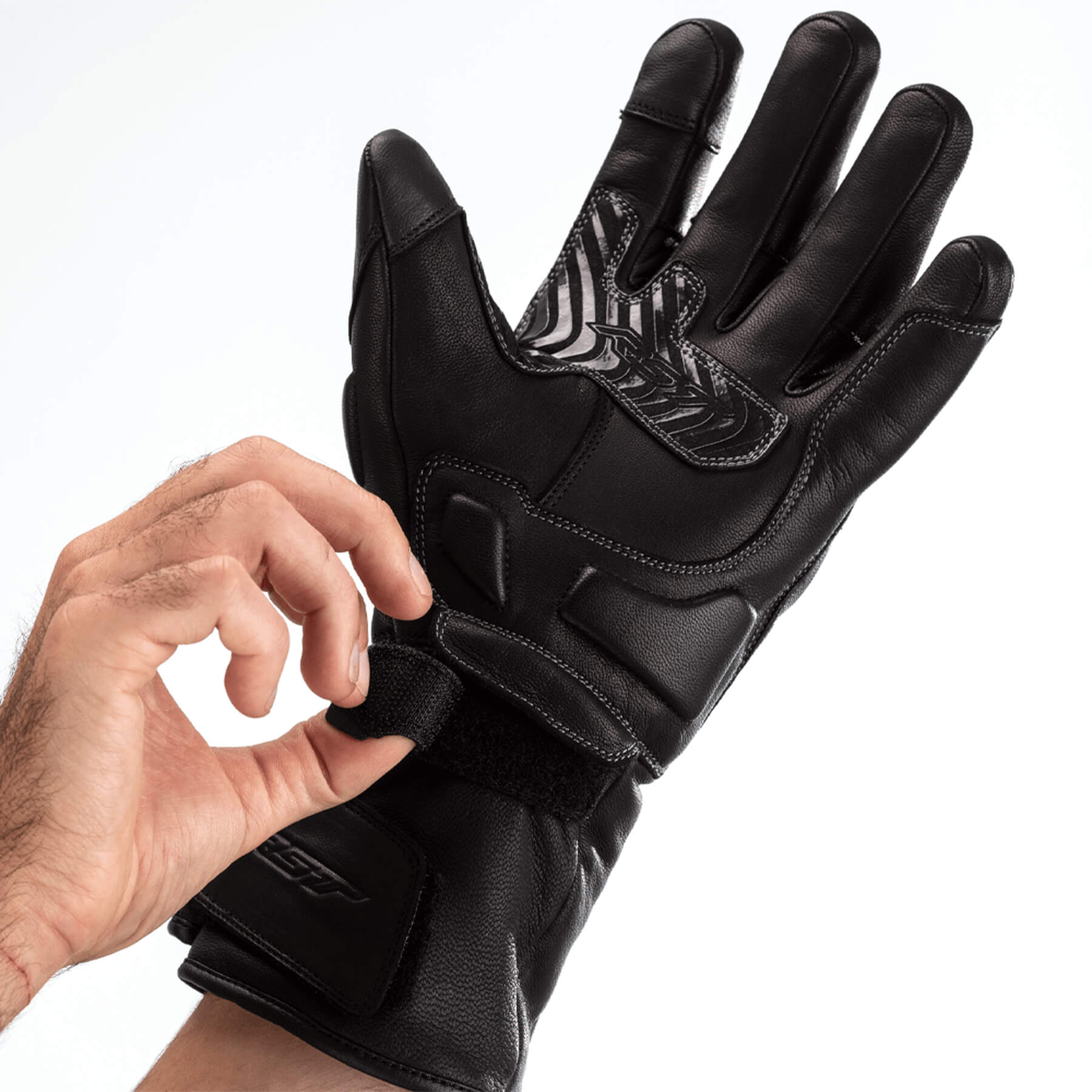 RST Motocicleta Guantes de Cuero STORM 2 WP - Imagen 11 de 15