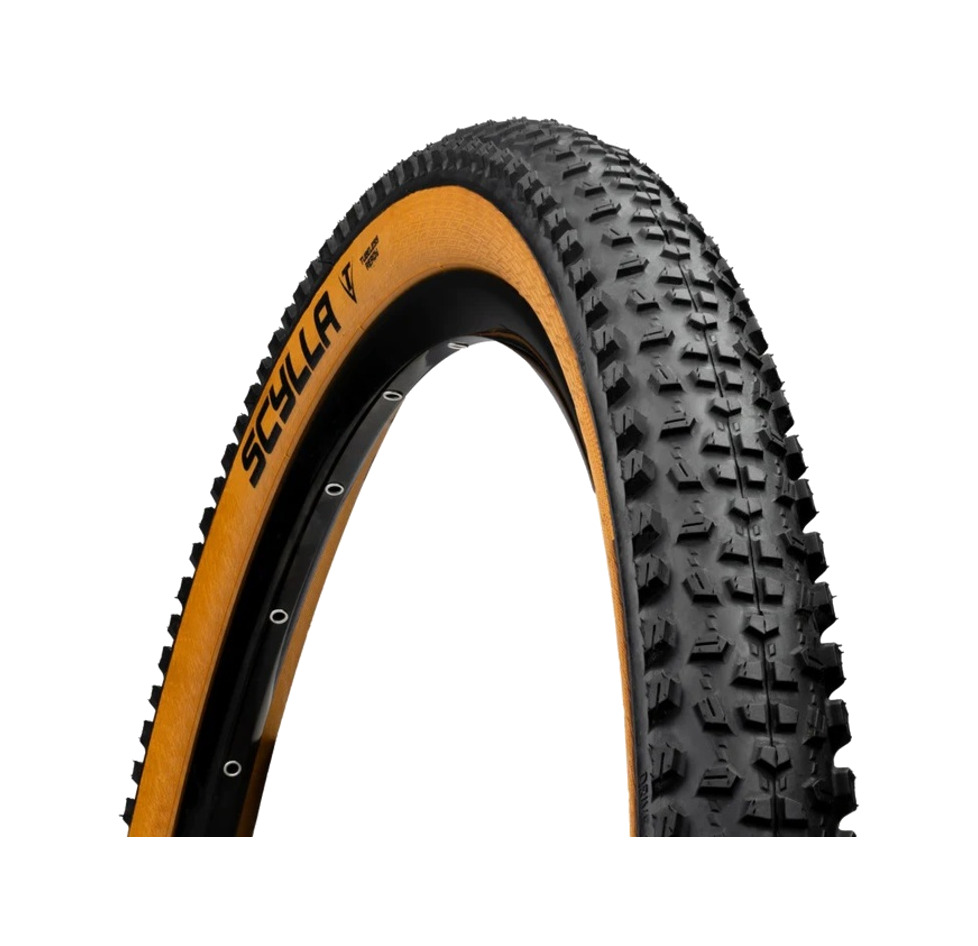 cubierta neumático bicicleta scylla r22 xc race 29x2.25 tubeless tanwall