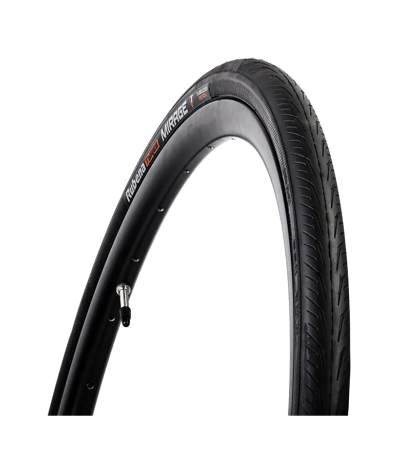 cubierta neumático para bicicleta de carretera con protección reforzada plegable mirage 700x32c racing pro textra tubeless ready plegable 32-622