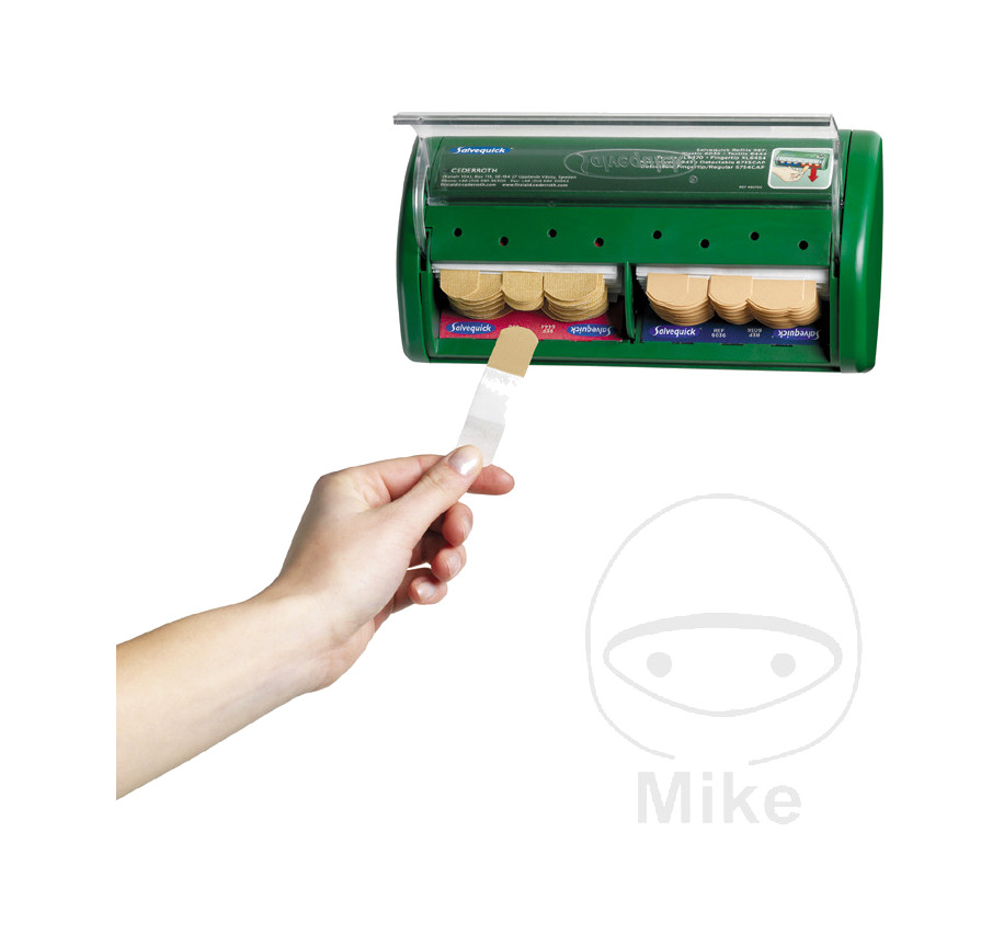 dispensador con 85 tiritas
