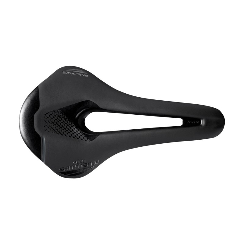 sillín para bicicleta estrecho shortfit 2.0 open-fit racing narrow 140 x 255 mm 210 gr