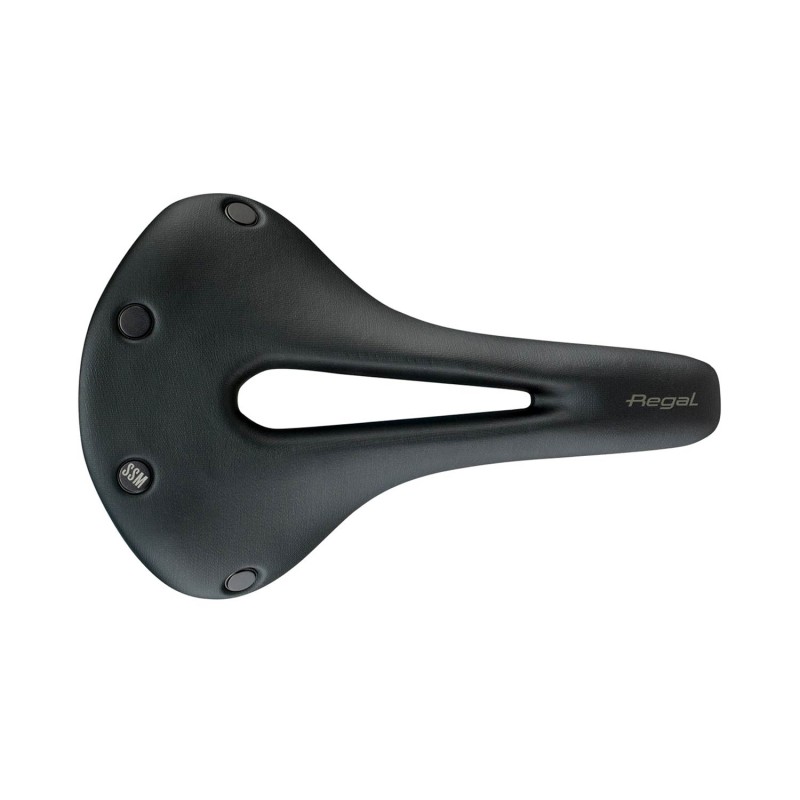 sillín para bicicleta con rieles de carbono y ancho regal short open-fit carbon wide 165 x 255 mm 232 gr