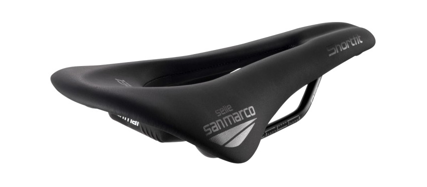 sillin asiento bicicleta shortfit 130 x 255 mm, dynamic mn 195 gr.