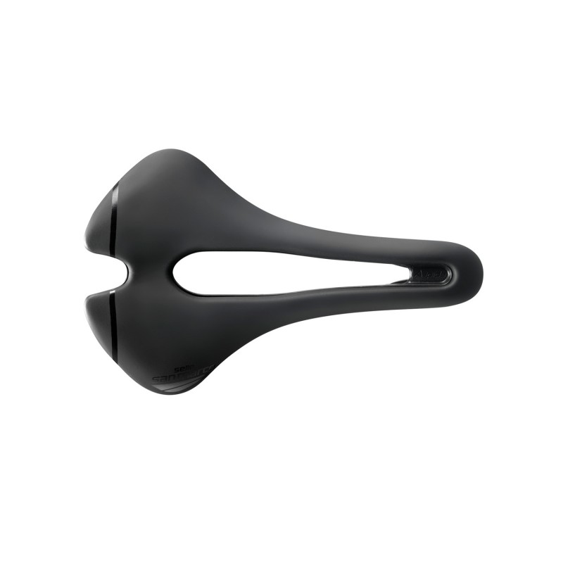 sillín de bicicleta aspide short open-fit wide