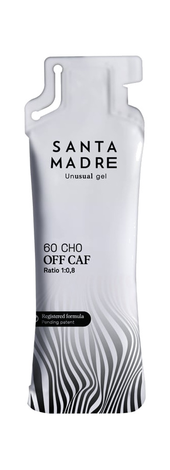 gel de sabor neutro y limón sin cafeína con alto contenido de carbohidratos 60cho off caf neutro/limón 12 x 80 ml