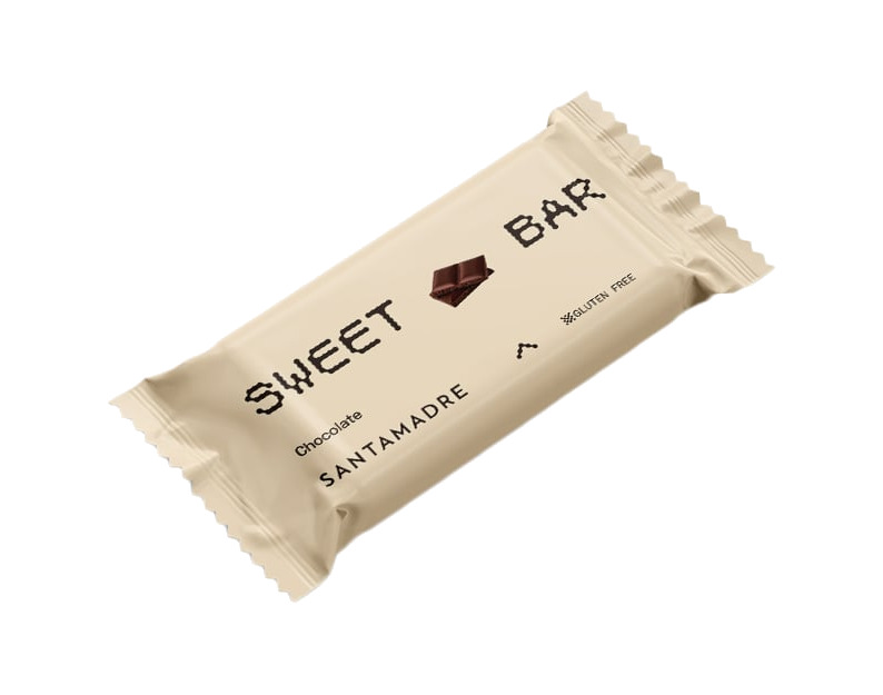 barrita energética sabor chocolate sm sweet bar 36 x 60g