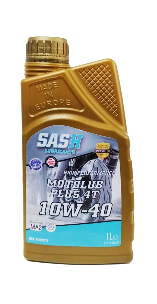 aceite lubricante para moto motolub plus 4t 10w40 1l