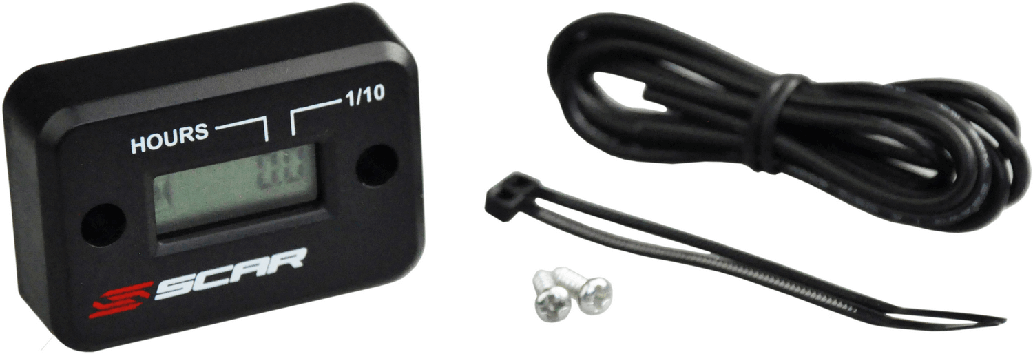 cuentahoras cableado con velcro