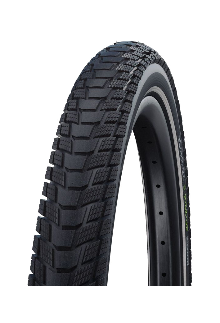 cubierta neumatico rigida para bicicleta reflectante pick-up 26x2.35 hs609 perf twinskin super defense addix e 60-559