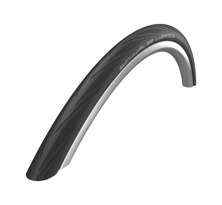Rigid tire for bicycle LUGANO II 700x23C HS471 ACTIVE LINE K-GUARD SIC 23-622 - Picture 1 of 1