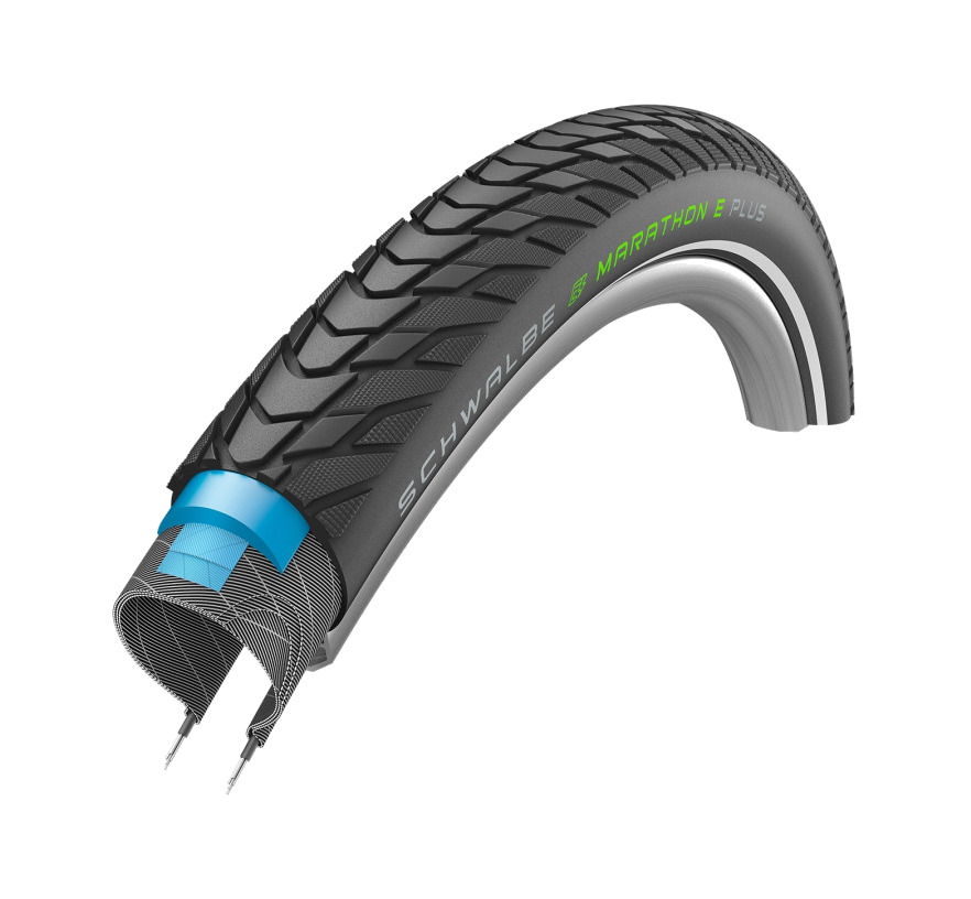 cubierta neumatico rigida para bicicleta marathon e-plus 28x1.50 hs498 perf twinskin smart dualg addix ref 40-622