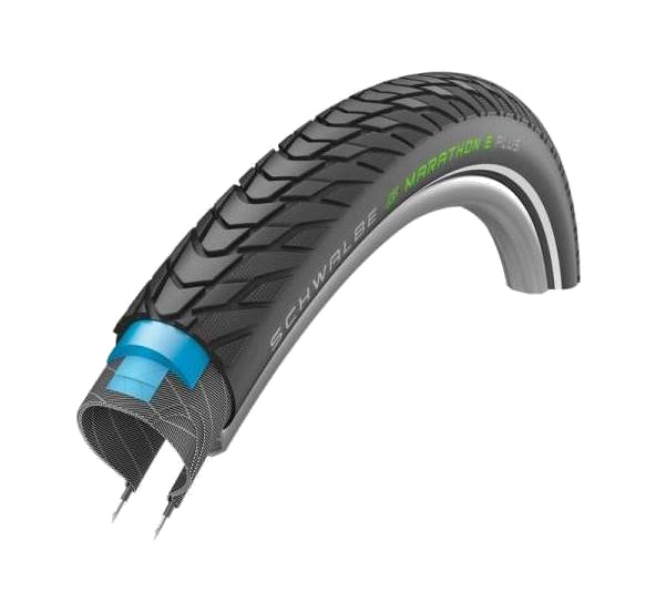 cubierta neumatico rigida para bicicleta marathon e-plus 28x2.00 hs498 perf twinskin smart dualg addix ref 50-622