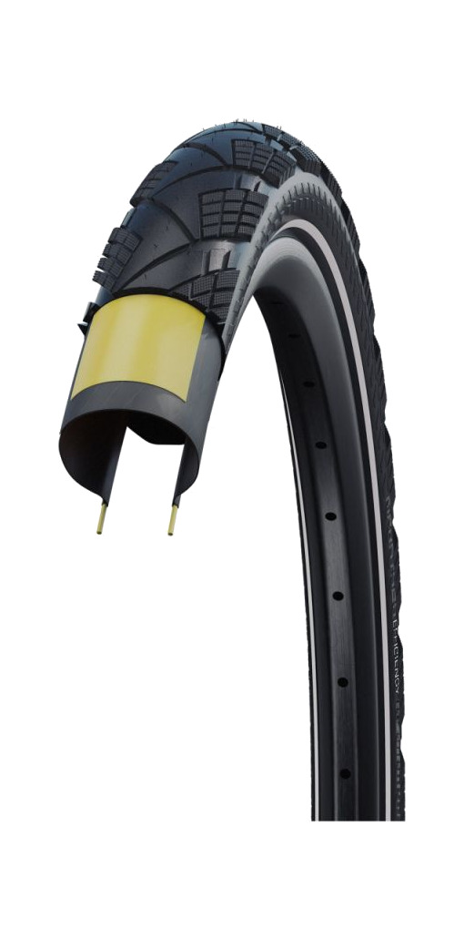 cubierta neumático para bicicleta plegable marathon efficiency 28x1.70 hs617 evo super race v-g addix refl 45-622
