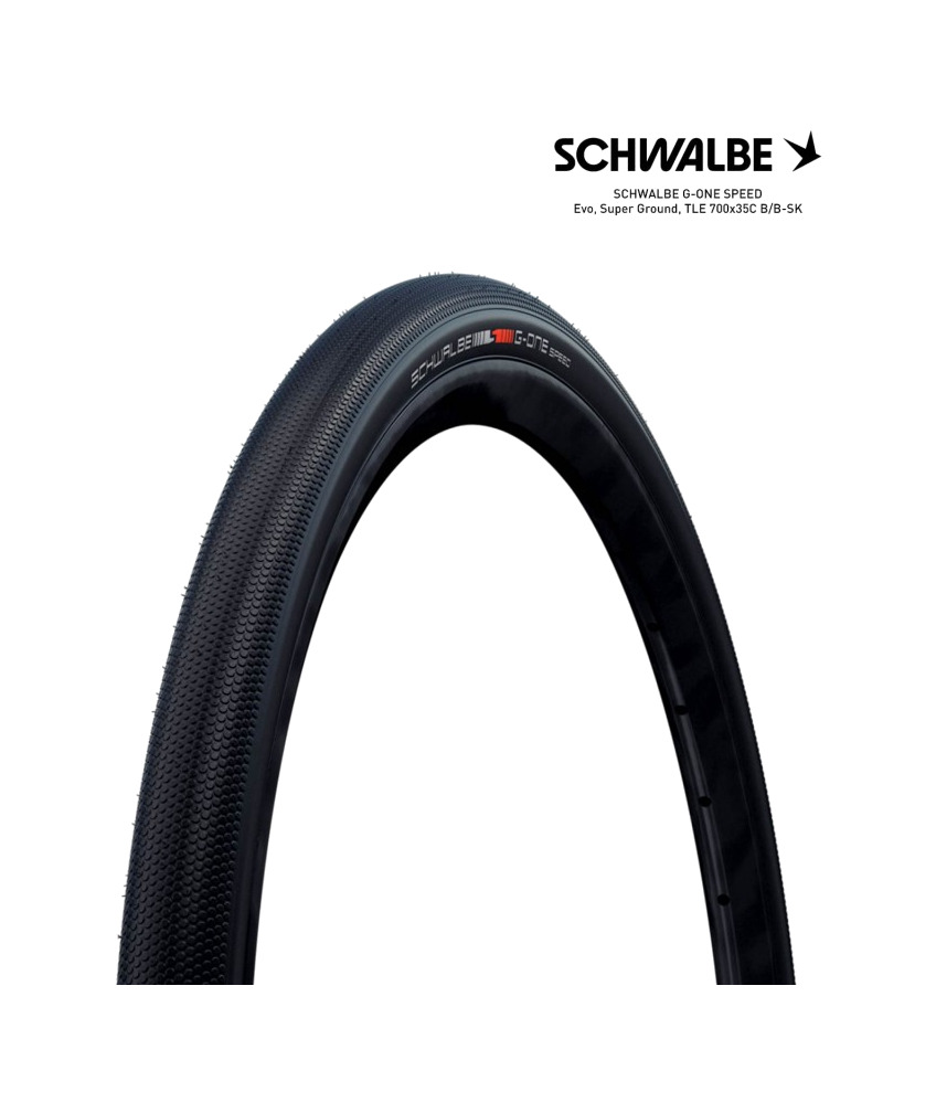 cubierta neumatico bicicleta g-one speed evo super ground tle 700x35c b/b-sk