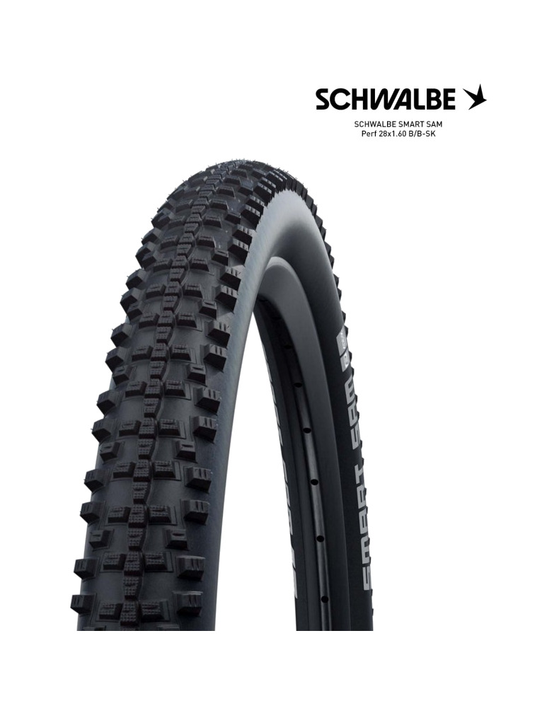 cubierta neumatico bicicleta 28x1.60 700x40c smart sam perf b/b-sk