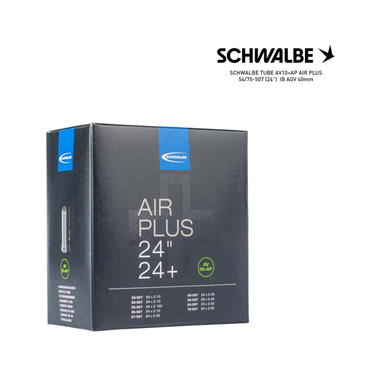 cámara de aire con mayor grosor av10+ap air plus 54/70-507 (24") ib agv 40mm 24" -