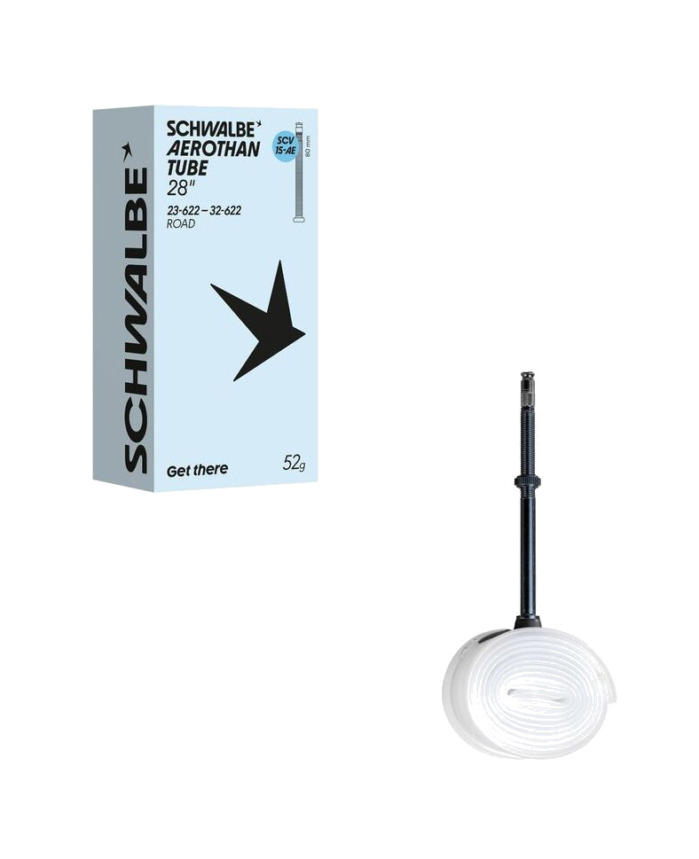 cámara de aire con válvula presta tpu aerothan 28" clik valve 80 mm 23/32-622