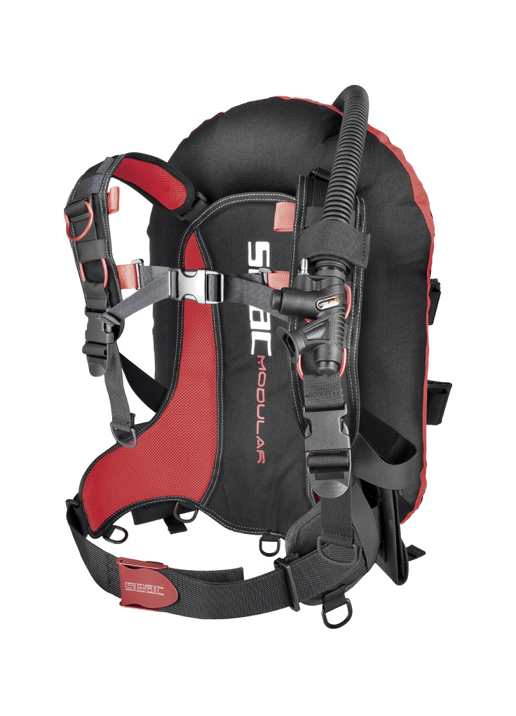 chaleco bcd con válvula modular