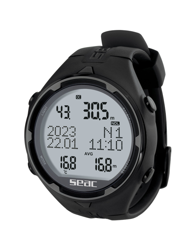 reloj ordenador de buceo action hr