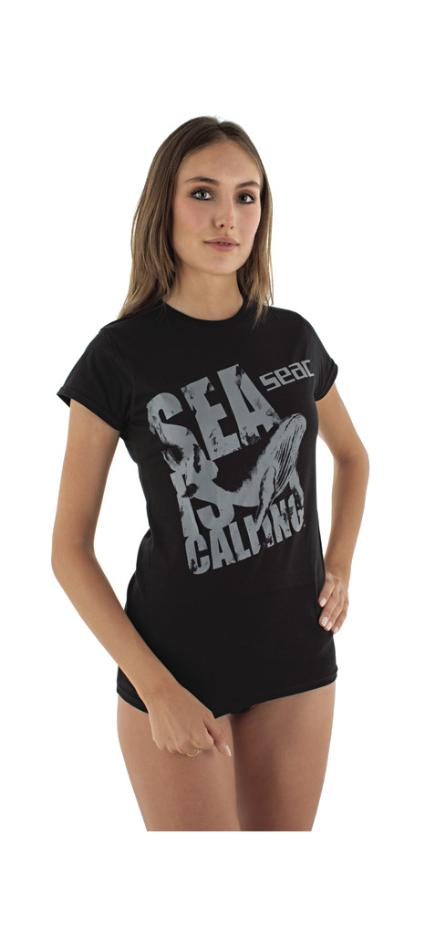 camiseta manga corta mujer  whale 2022